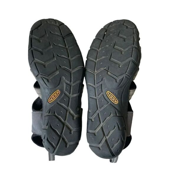 Keen Men's Newport H2 Waterproof Hiking Sandal  Blue Gray Polyester Web SZ 9 - Picture 7 of 11